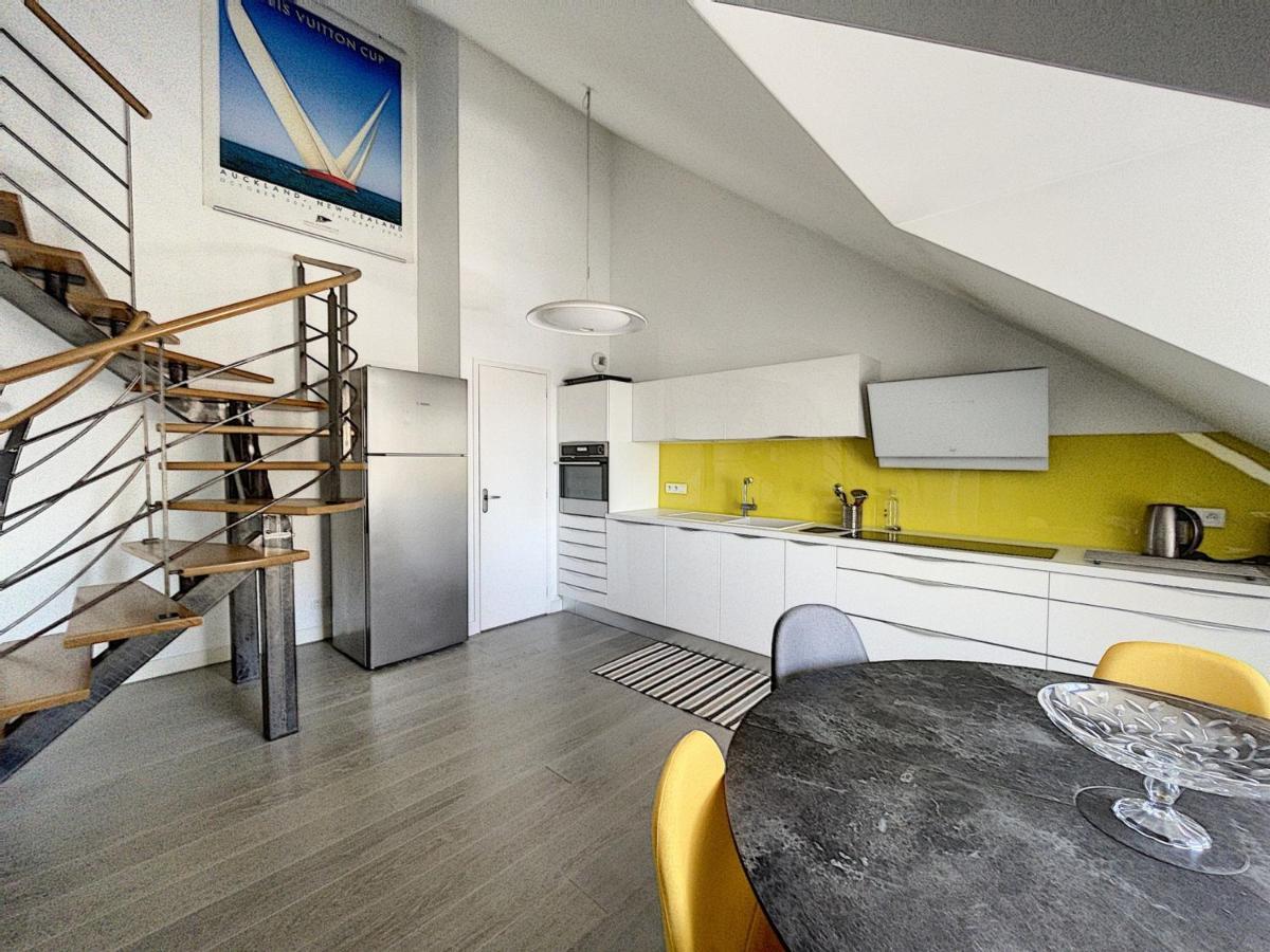 Duplex De Standing En Centre-Ville Avec Parking, Proche Port Et Plage - Fr-1-361-377 กรองวิลล์ ภายนอก รูปภาพ