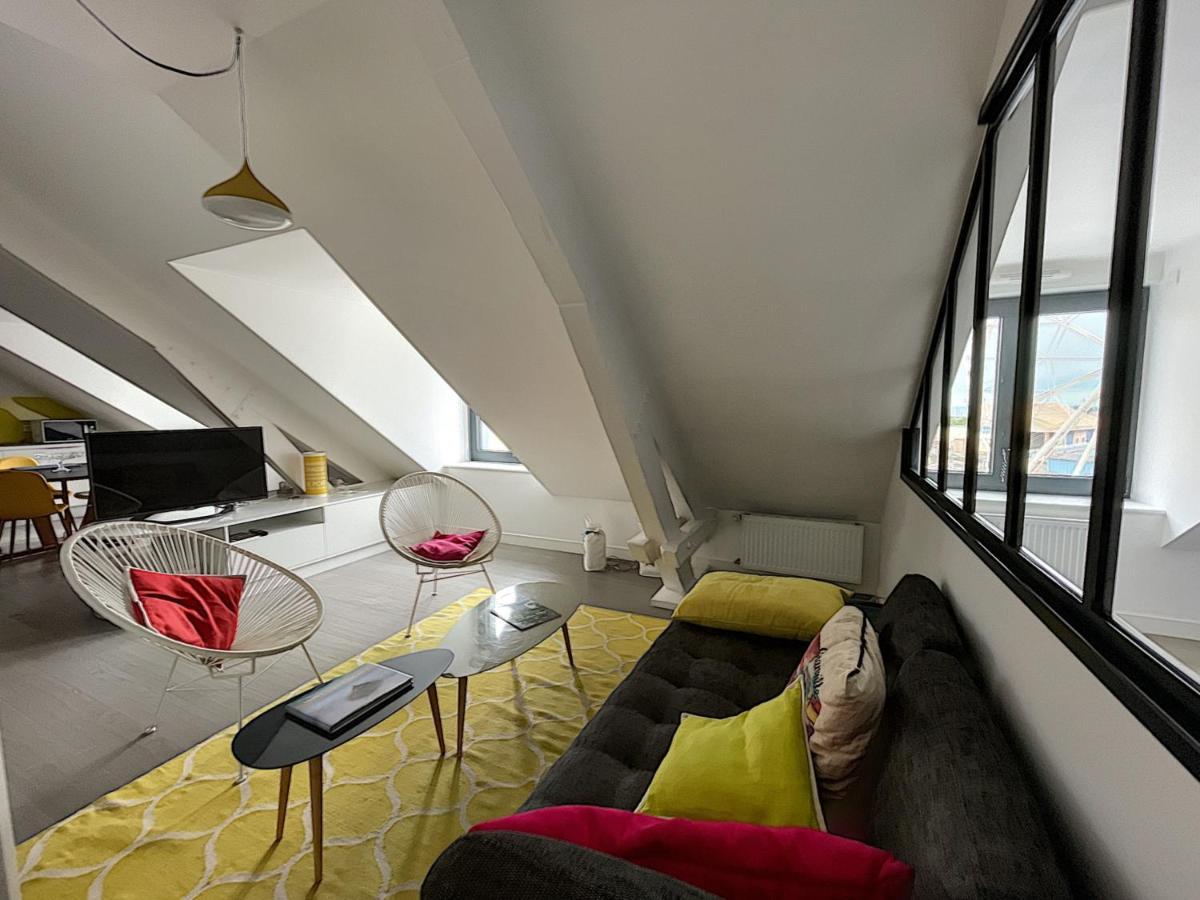 Duplex De Standing En Centre-Ville Avec Parking, Proche Port Et Plage - Fr-1-361-377 กรองวิลล์ ภายนอก รูปภาพ